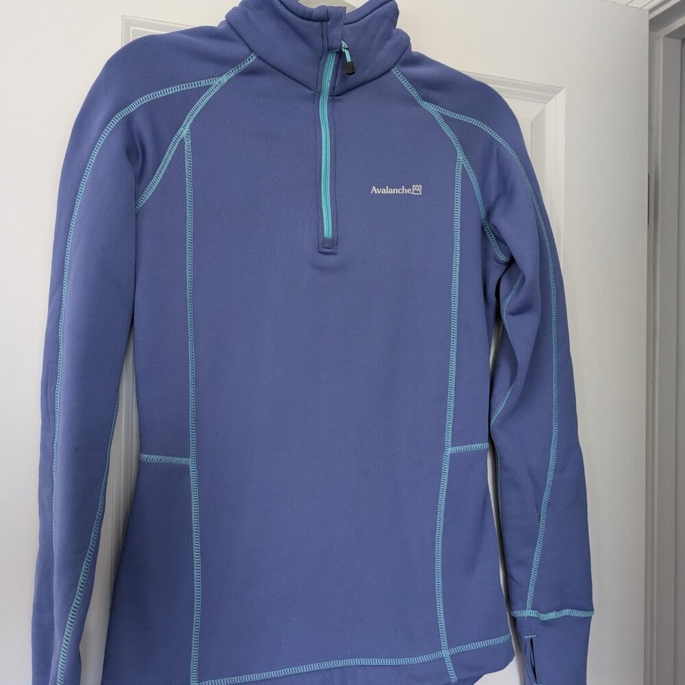 Avalanche 1/4 Zip size S Blue